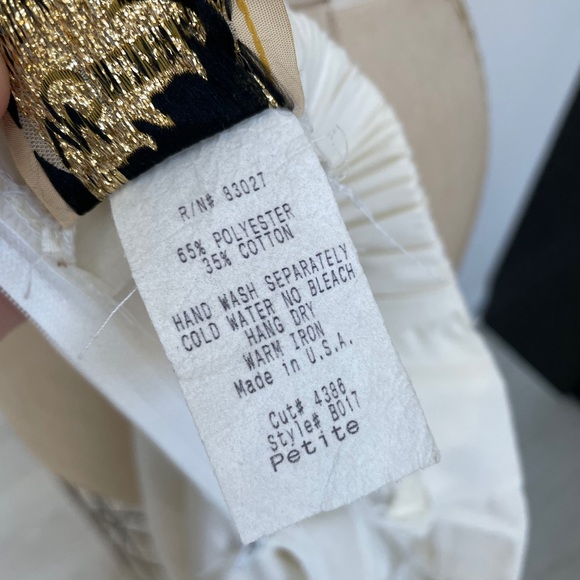 Vintage Western Collection fringe skirt white - Picture 8 of 8